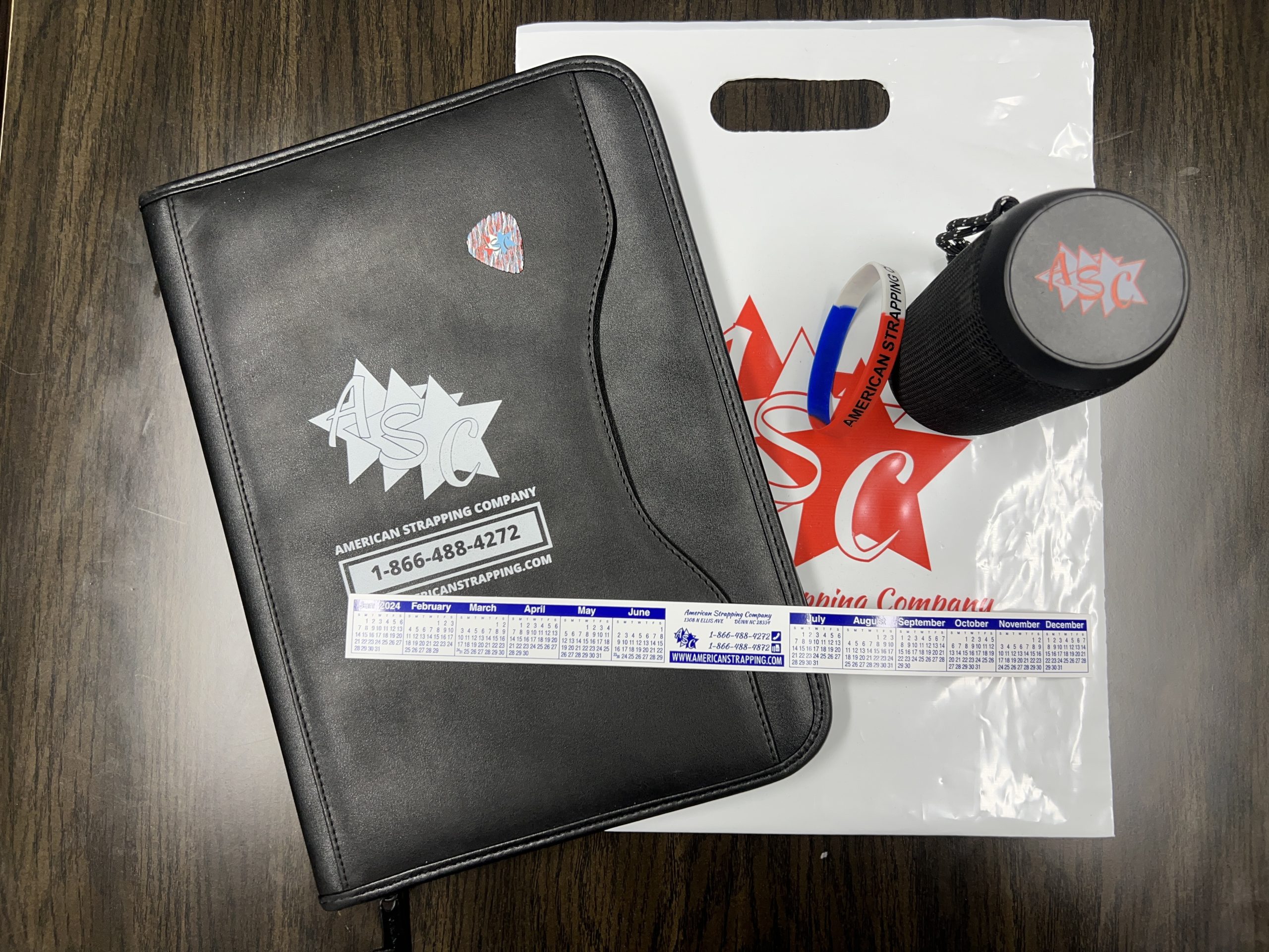 Promotional Products - Printed - Binders, Bags, Tech, Speakers, Calendars